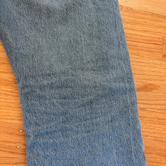 Women's Levi 501 JEANS OXNARD ATHENS PUSHE DENIM JEANS - Picture 8 of 11